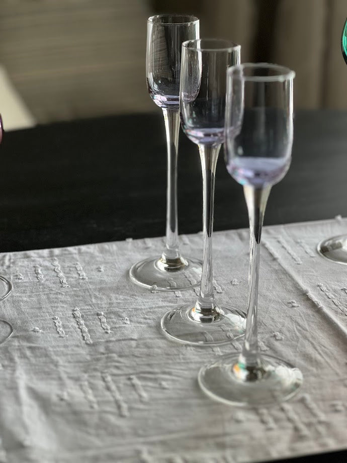 21 Jewel Tone Liqueur Glasses