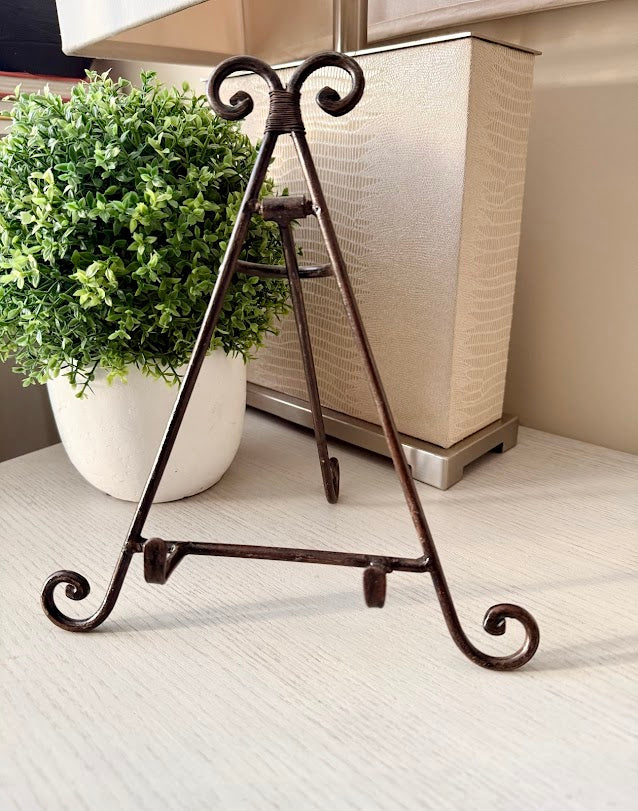 Wrought Iron Easel