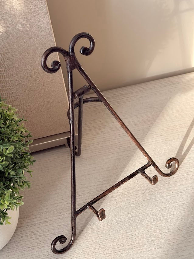 Wrought Iron Easel