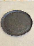 Handmade Paper Mache Styling Tray – Antique Black & Brown