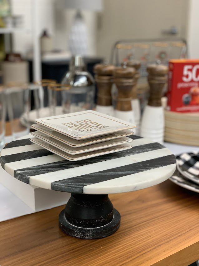 Marble Cake Stand